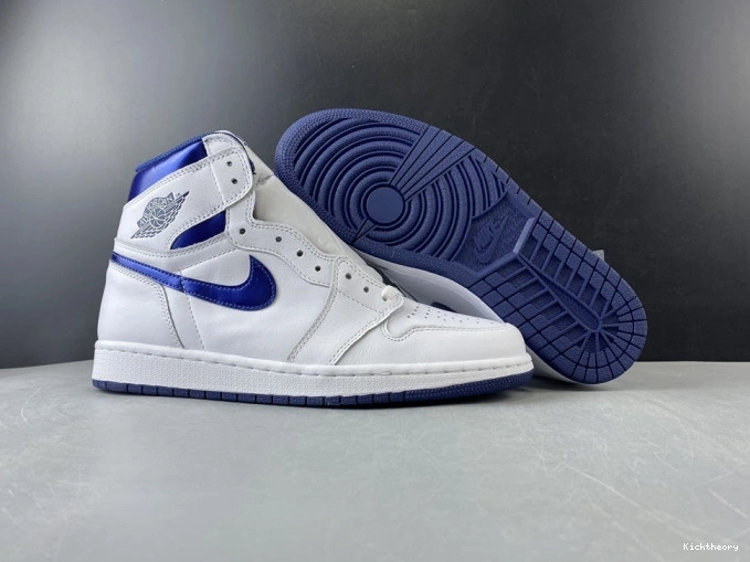 Kick Theory Retro Navy 555088-106 Jordan Metallic (2016) Air 1 0716